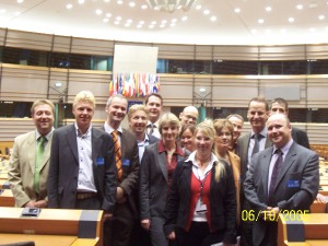 BDE-Junioren im Europa-Parlament